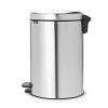 Pedálos szemetes kosár NEWICON 20 l, matt acél, Brabantia