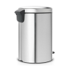 Pedálos szemetes kosár NEWICON 20 l, matt acél, Brabantia