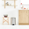 Pedálos szemetes kosár NEWICON 20 l, matt acél, Brabantia