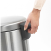 Pedálos szemetes kosár NEWICON 20 l, matt acél, Brabantia