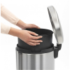 Pedálos szemetes kosár NEWICON 20 l, matt acél, Brabantia