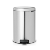 Pedálos szemetes kosár NEWICON 20 l, matt acél, Brabantia