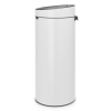 Érintős szemeteskosár TOUCH BIN NEW 30 l, fehér, Brabantia
