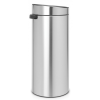 Érintős szemeteskosár TOUCH BIN NEW 30 l, matt acél, Brabantia