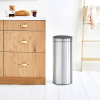 Érintős szemeteskosár TOUCH BIN NEW 30 l, matt acél, Brabantia