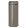 Érintős szemeteskosár TOUCH BIN NEW 30 l, platina, Brabantia