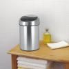 Érintős szemeteskosár TOUCH BIN 3 l, ujjlenyomatálló, matt acél, Brabantia