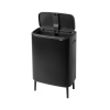 Érintős szemeteskosár BO HI 2 x 30 l, fekete, Brabantia