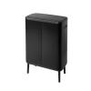 Érintős szemeteskosár BO HI 2 x 30 l, fekete, Brabantia