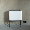 Érintős szemeteskosár BO 11 + 23 l, fehér, Brabantia
