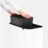 Érintős szemeteskosár BO 11 + 23 l, fehér, Brabantia