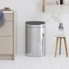 Érintős szemeteskosár TOUCH BIN NEW 40 l, fényes acél, Brabantia