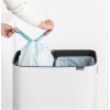 Érintős szemeteskosár BO HI 2 x 30 l, fehér, Brabantia