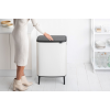 Érintős szemeteskosár BO HI 2 x 30 l, fehér, Brabantia