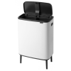 Érintős szemeteskosár BO HI 2 x 30 l, fehér, Brabantia