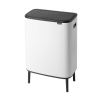 Érintős szemeteskosár BO HI 2 x 30 l, fehér, Brabantia