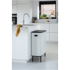 Érintős szemeteskosár BO HI 2 x 30 l, fehér, Brabantia