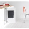 Beépített szemetes 10 l, fekete, Brabantia
