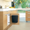 Beépített szemetes 10 l, fekete, Brabantia