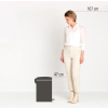 Pedálos szemetes kosár NEWICON 20 l, fényes acél, Brabantia