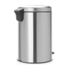 Pedálos szemetes kosár NEWICON 20 l, matt acél, Brabantia