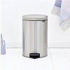 Pedálos szemetes kosár NEWICON 20 l, matt acél, Brabantia