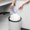 Beépített szemetes kosár 15 l, fehér, Brabantia