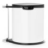 Beépített szemetes kosár 15 l, fehér, Brabantia
