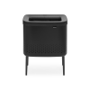 Szennyes kosár BO 60 l, fekete, Brabantia