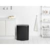 Pedálos szemetes kosár BO 60 l, fekete, Brabantia