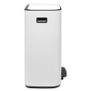 Pedálos szemetes kosár BO 2 x 30 l, fehér, Brabantia