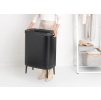 Szennyes kosár BO 2 x 45 l, fekete, Brabantia