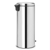 Pedálos szemetes kosár NEWICON 30 l, fényes acél, Brabantia