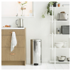 Pedálos szemetes kosár NEWICON 30 l, fényes acél, Brabantia