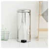 Pedálos szemetes kosár NEWICON 30 l, fényes acél, Brabantia
