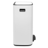 Pedálos szemetes kosár BO 60 l, fehér, Brabantia