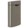 Érintős szemeteskosár TOUCH BIN NEW 40 l, platina, Brabantia