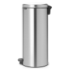 Pedálos szemetes kosár NEWICON 30 l, matt acél, Brabantia
