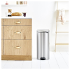 Pedálos szemetes kosár NEWICON 30 l, matt acél, Brabantia