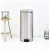 Pedálos szemetes kosár NEWICON 30 l, matt acél, Brabantia