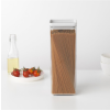 Brabantia TASTY PLUS üveg tárolóedény készlet, 2,5 l, világosszürke, műanyag