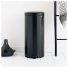 Pedálos szemetes kosár NEWICON 30 l, matt fekete, Brabantia