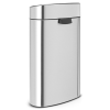 Érintős hulladékgyűjtő TOUCH BIN NEW 40 l, ujjlenyomat-mentes, matt acél, Brabantia