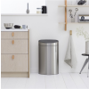 Érintős hulladékgyűjtő TOUCH BIN NEW 40 l, ujjlenyomat-mentes, matt acél, Brabantia