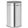 Érintős hulladékgyűjtő TOUCH BIN NEW 40 l, ujjlenyomat-mentes, matt acél, Brabantia