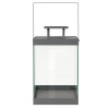 Lámpás FINCA 36 cm, acél szürke, Blomus