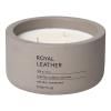Illatgyertya FRAGA ⌀ 13 cm, Royal Leather, Blomus