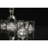 Litton EVEREST whisky karaffa 5 db pohárral, átlátszó