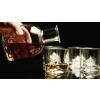 Litton EVEREST whisky karaffa 5 db pohárral, átlátszó