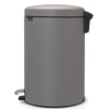 Pedálos szemetes kosár NEWICON 20 l, ásványszürke, Brabantia